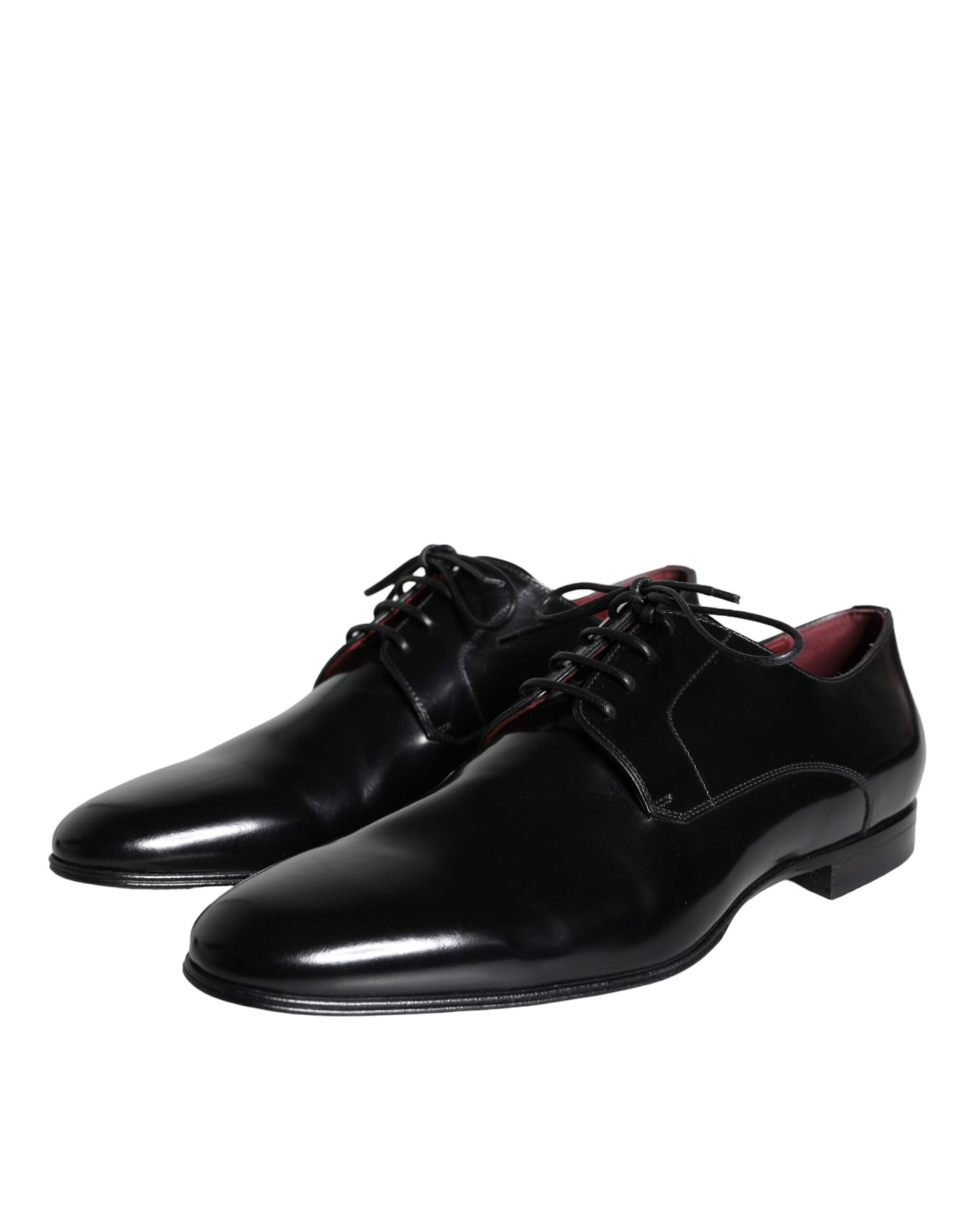 Zapatos Derby de vestir para hombre de piel de becerro negra