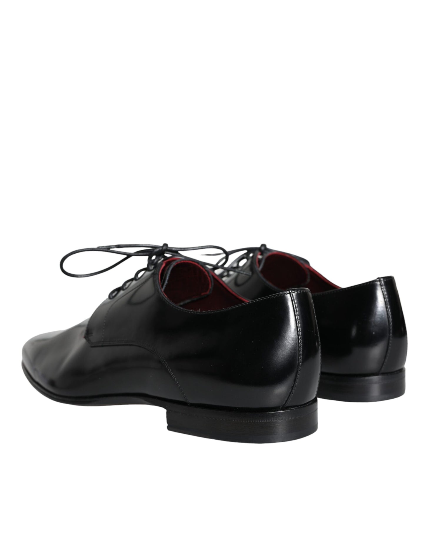 Zapatos Derby de vestir para hombre de piel de becerro negra