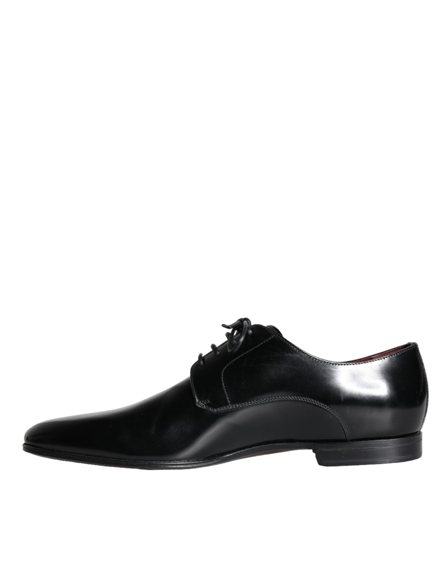 Zapatos Derby de vestir para hombre de piel de becerro negra
