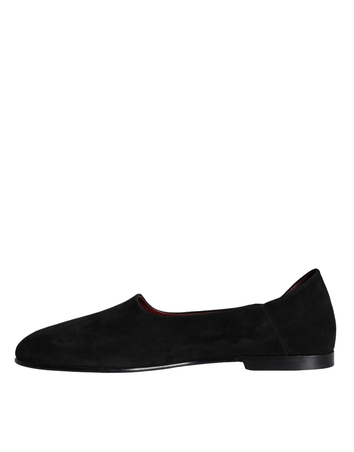 Mocasines de ante negro, zapatos formales sin cordones