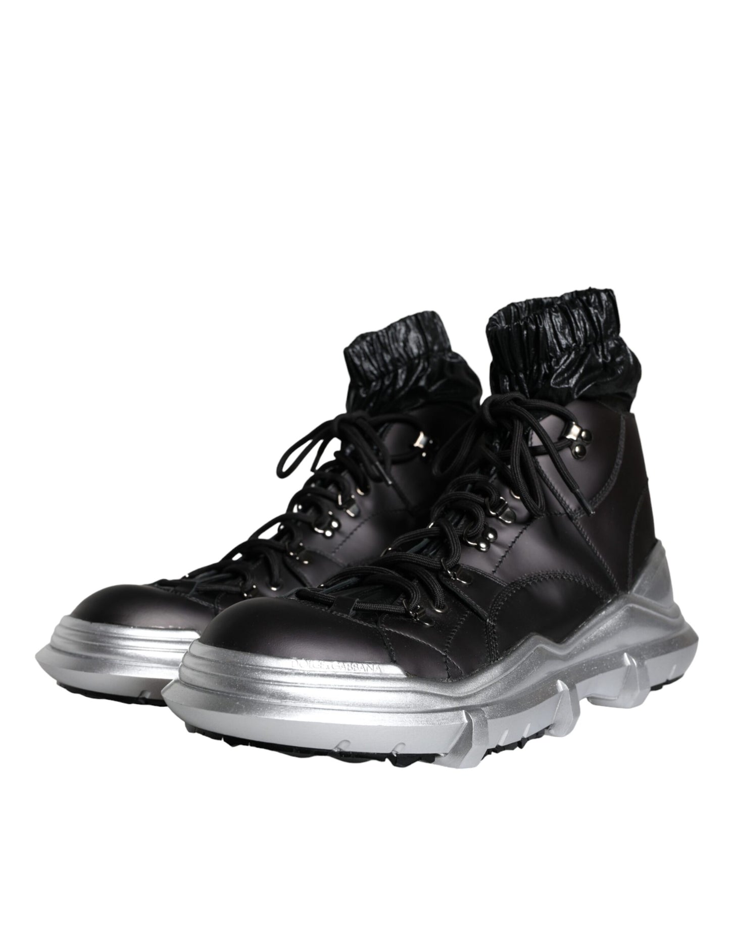 Zapatillas altas Galileo de nailon negro
