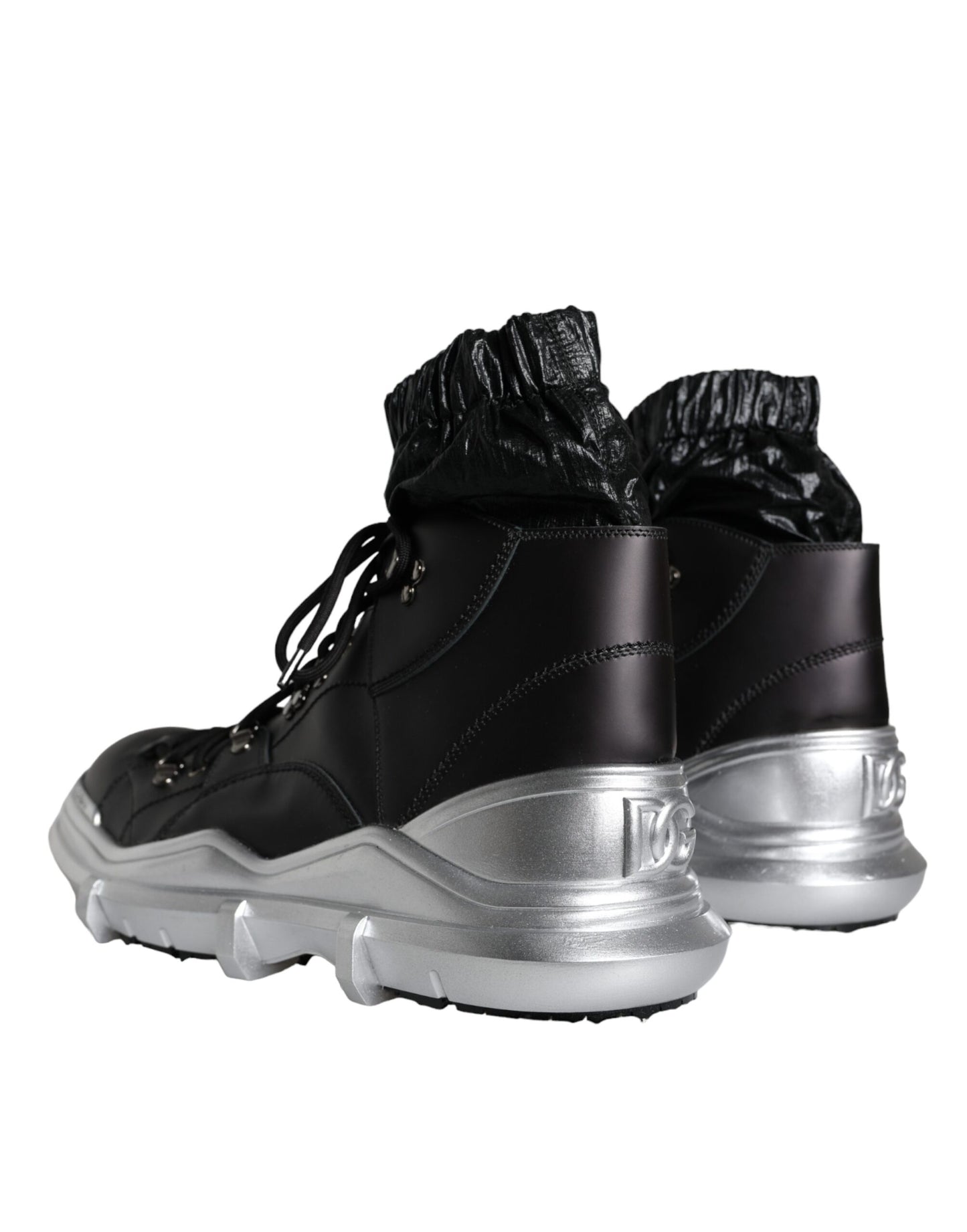 Zapatillas altas Galileo de nailon negro