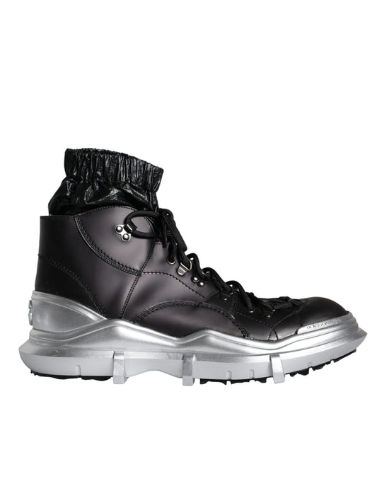 Zapatillas altas Galileo de nailon negro