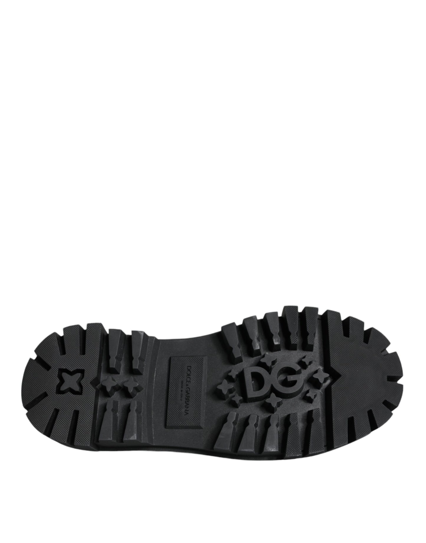 Zapatos Derby de trekking de cuero negro con adornos