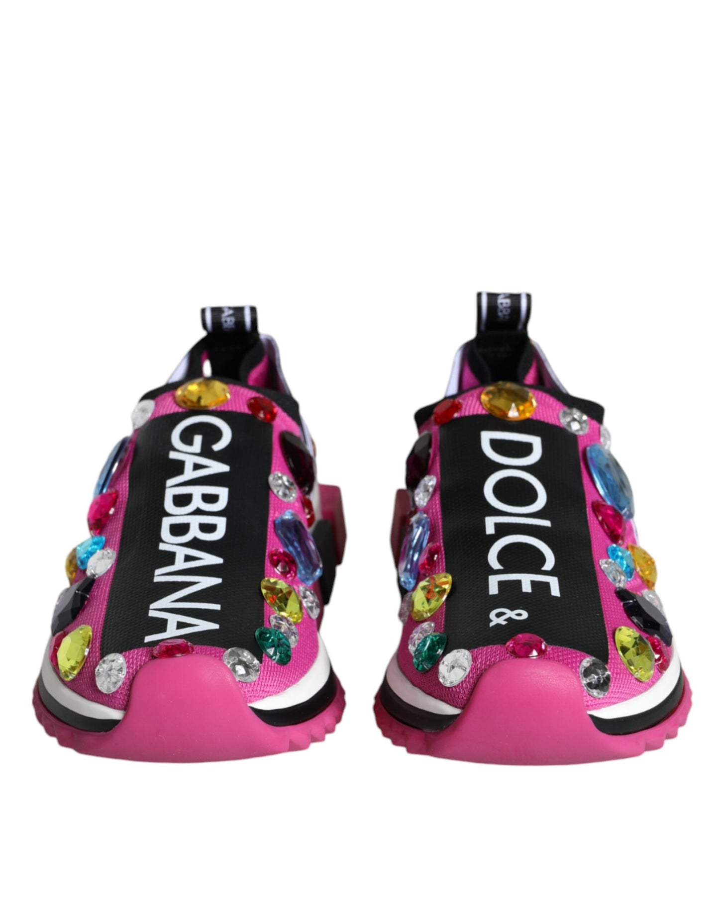 Zapatillas deportivas bajas con cristales Sorrento en color rosa