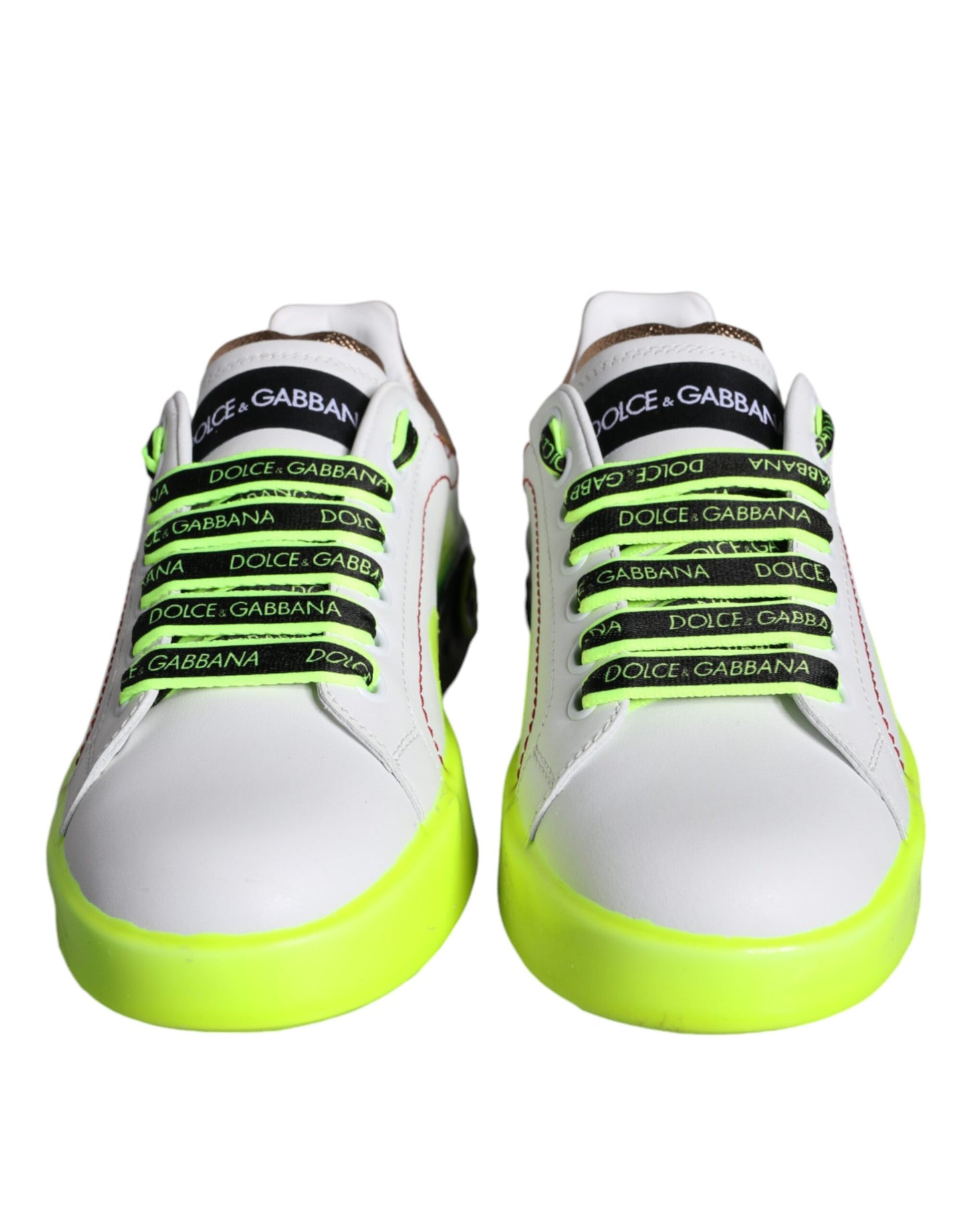 Zapatillas bajas Portofino de piel blanca