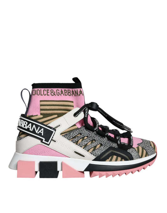 Zapatillas deportivas con logo y calcetines Sorrento multicolor