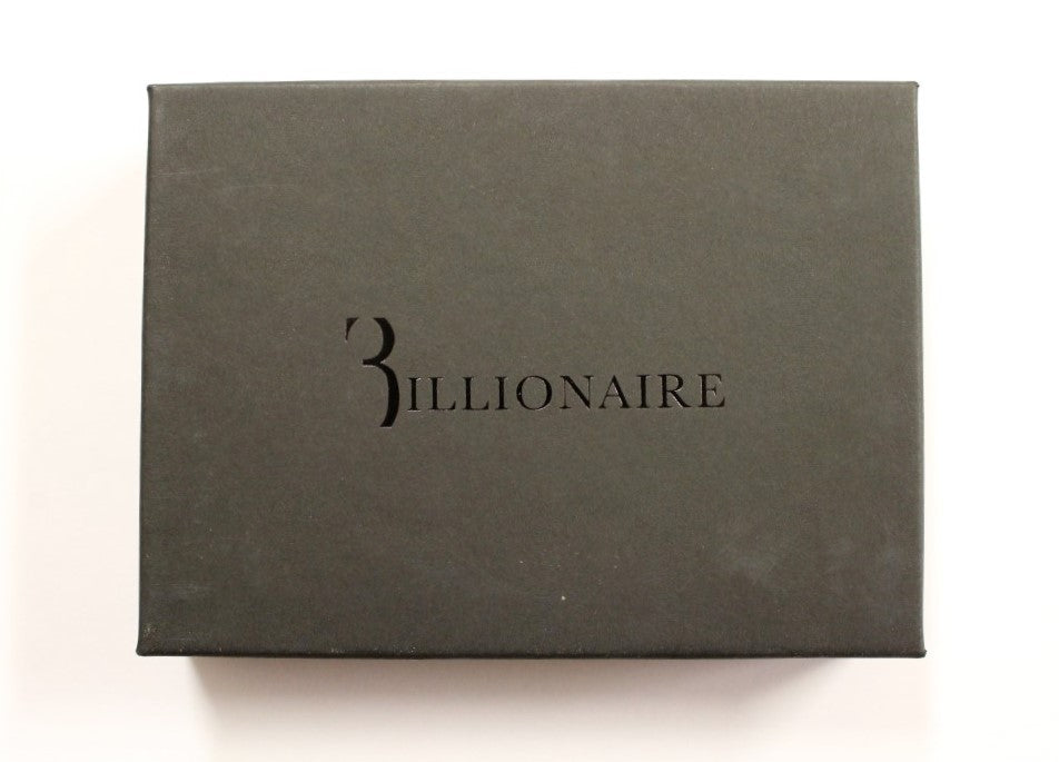 Elegante cartera de piel color tórtola para hombre