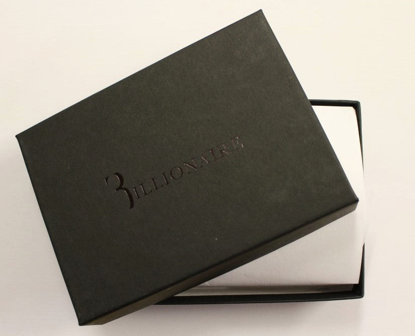 Elegante cartera de cuero para hombre en color marrón