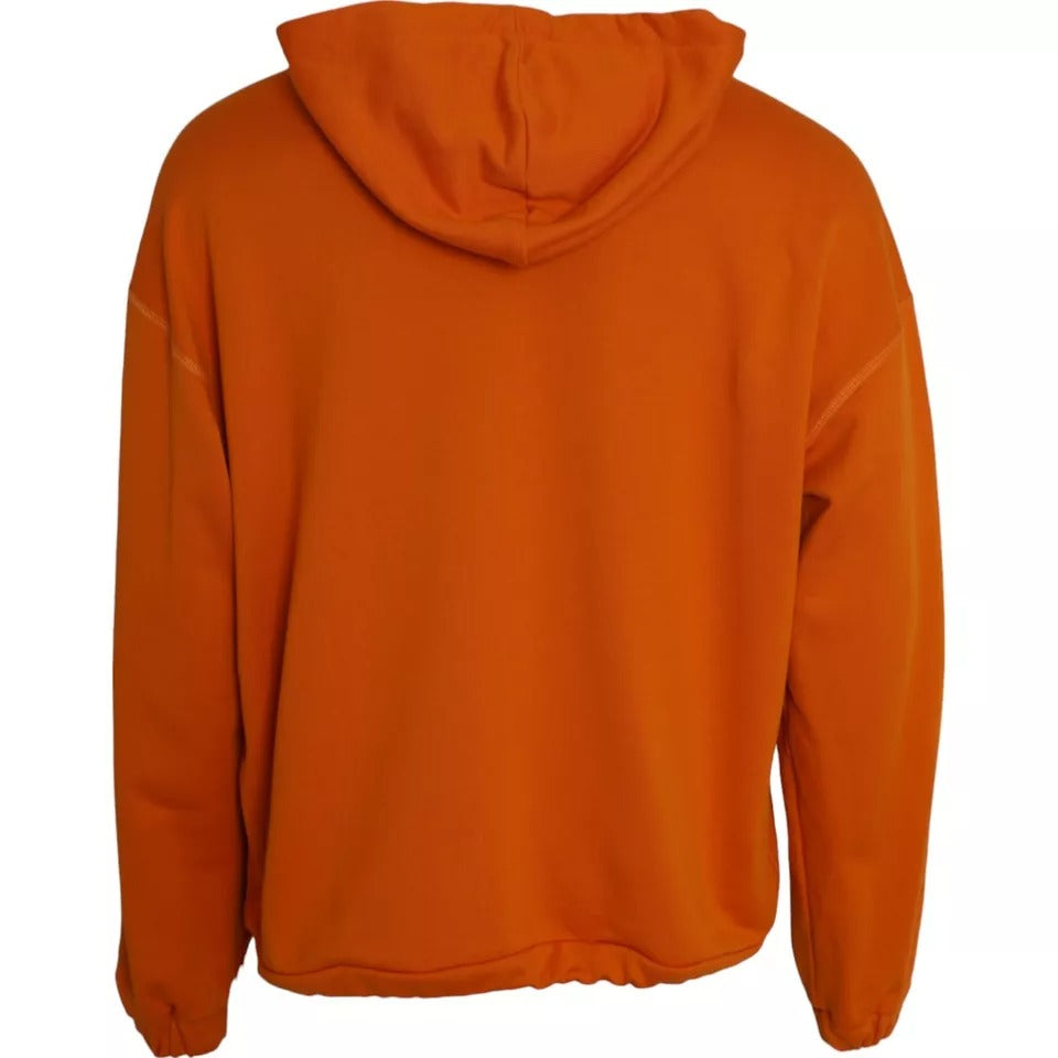Sudadera con capucha naranja