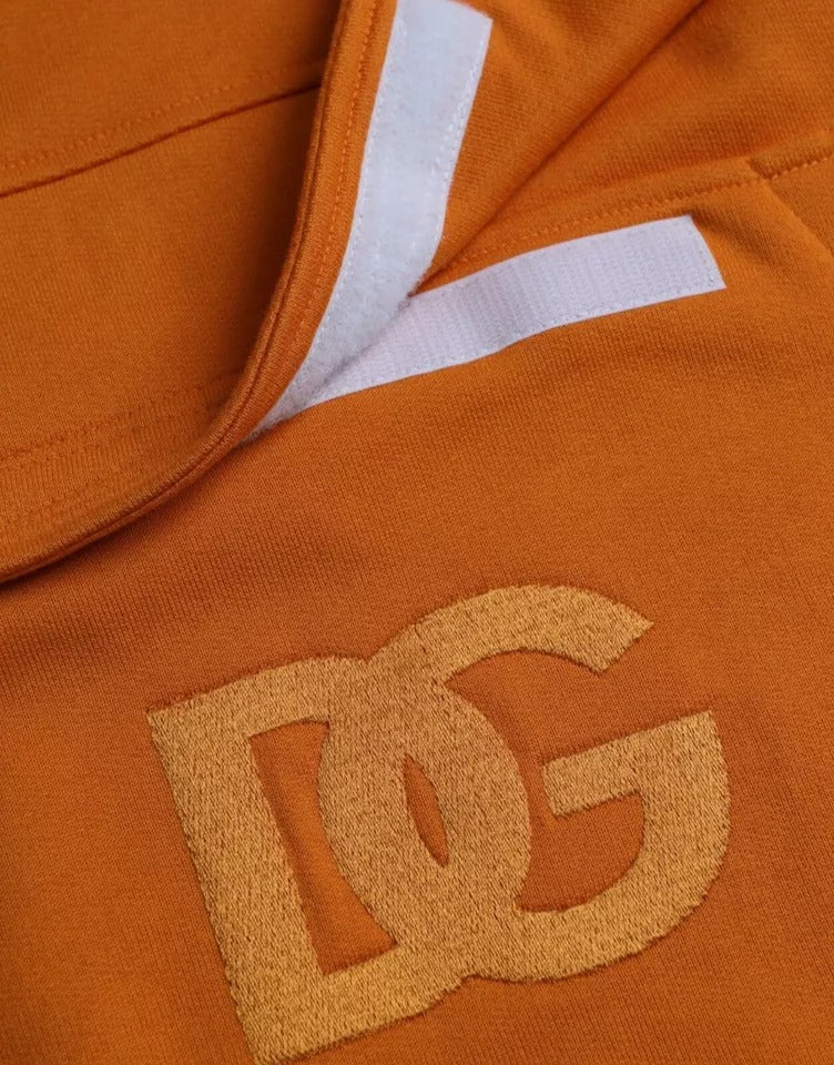 Sudadera con capucha naranja