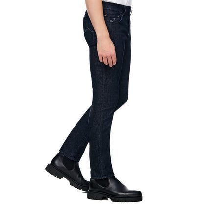 Vaqueros azules de algodón para hombre