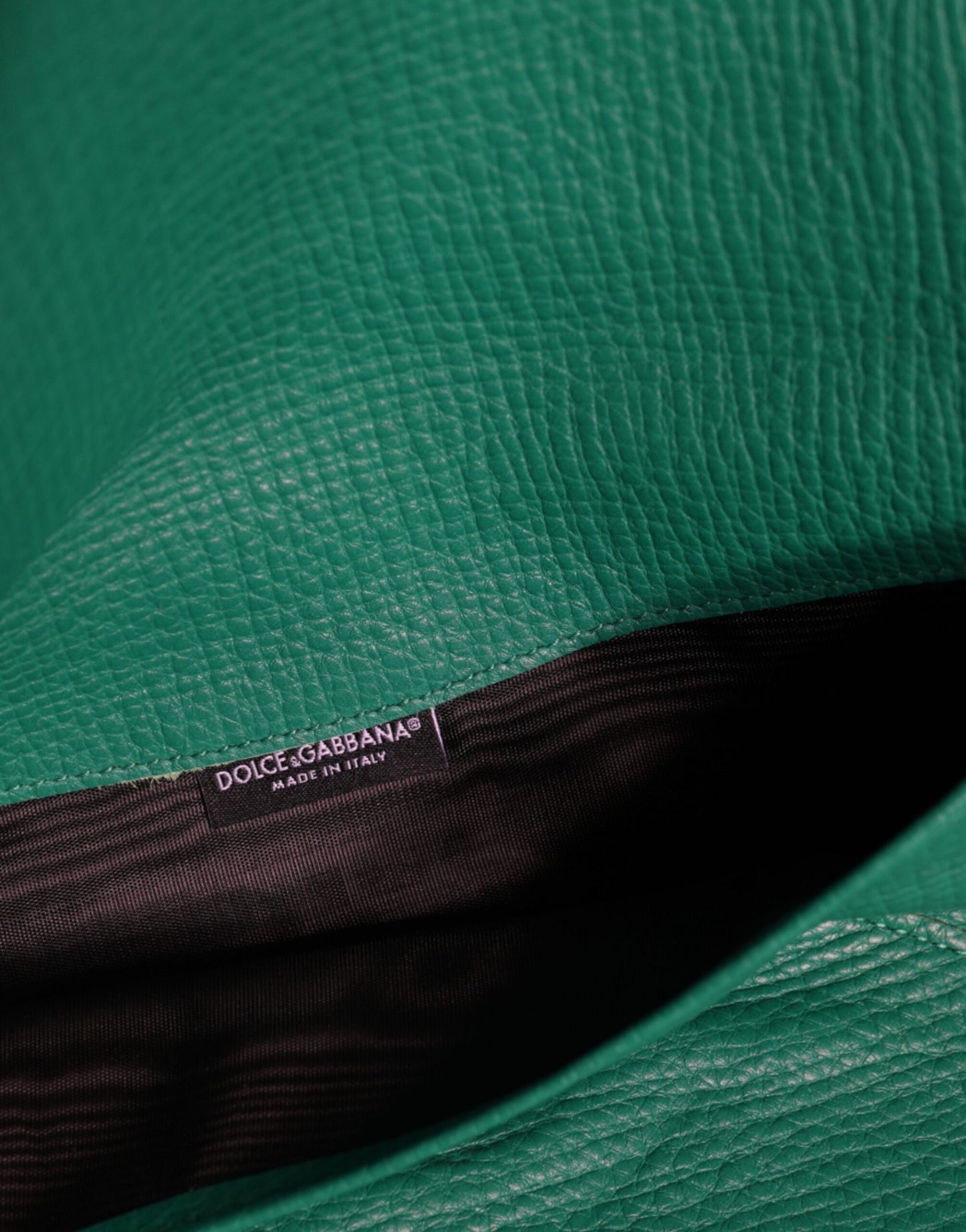 Bolso de mano de cuero verde, minibolso, funda para tableta