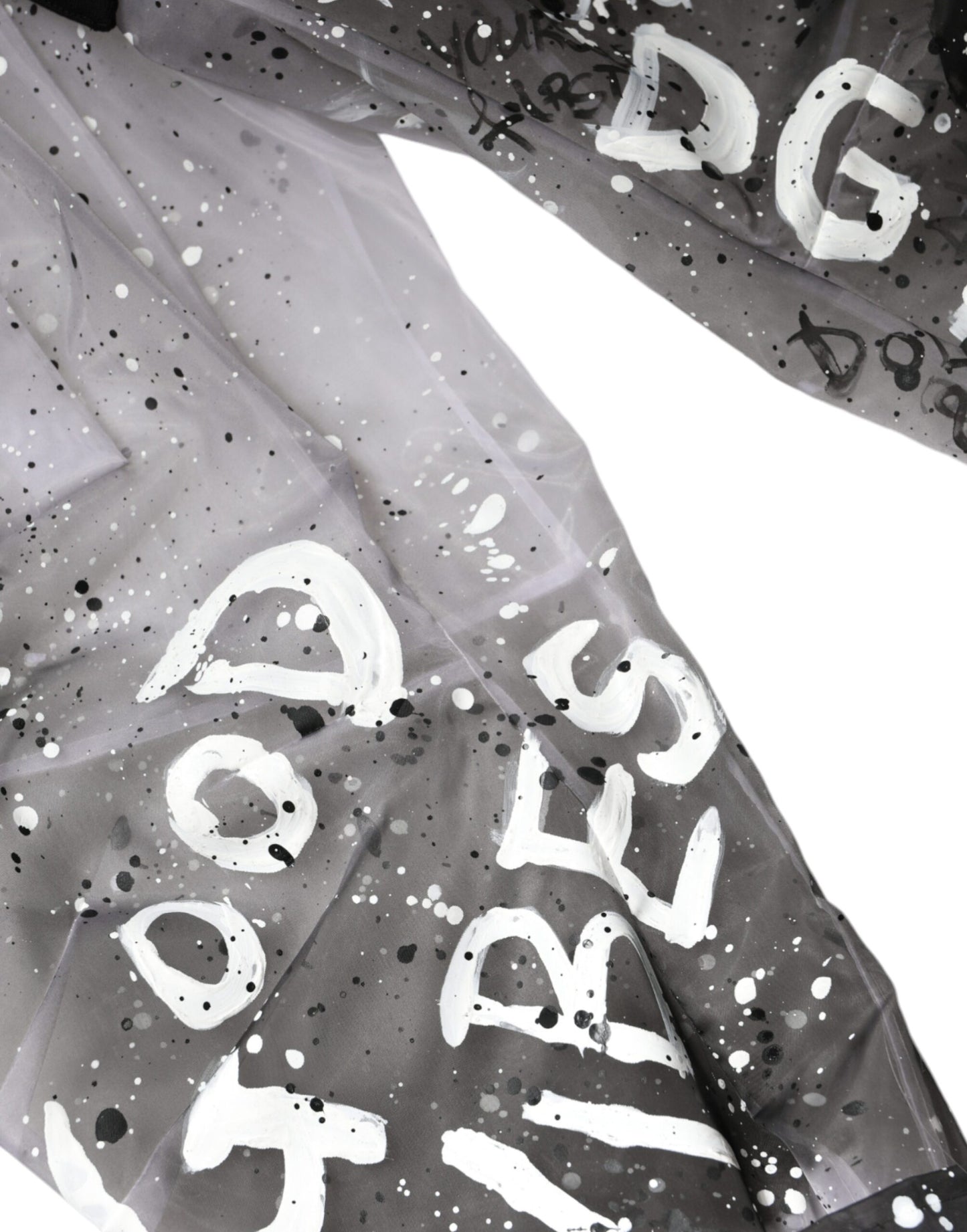 Pantalones cargo cortos con logo transparente en blanco