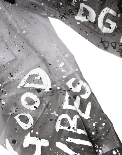 Pantalones cargo cortos con logo transparente en blanco