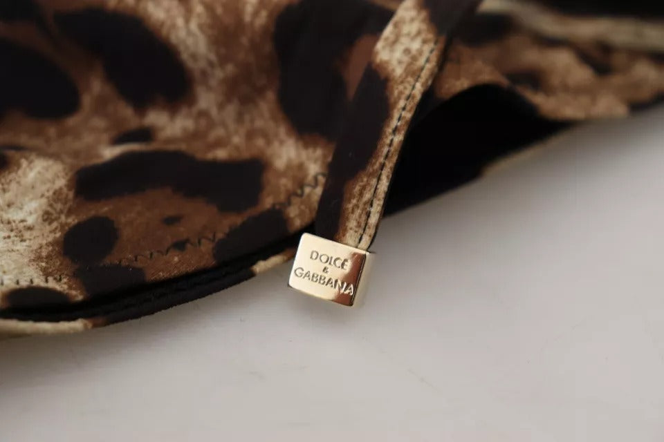 Traje de baño con estampado de leopardo marrón, parte inferior del bikini