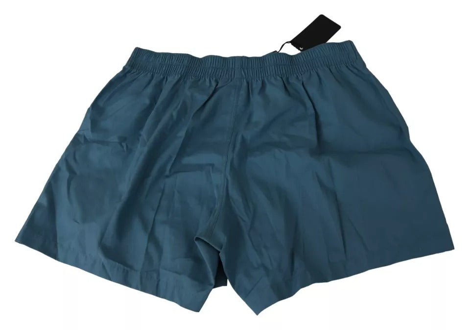 Calzoncillos bóxer de algodón azul