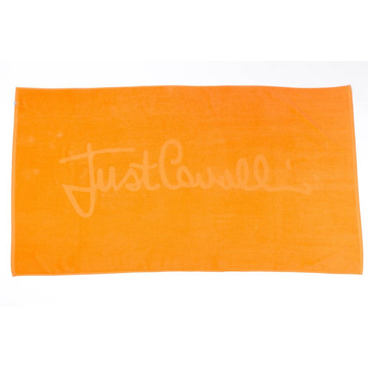 Toalla de playa de algodón naranja para hombre