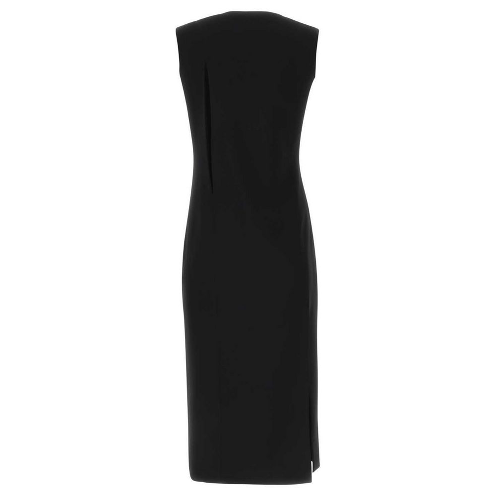Vestido de acetato negro