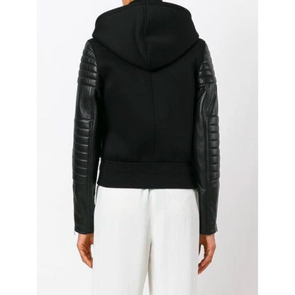 Chaquetas y abrigos de viscosa negra