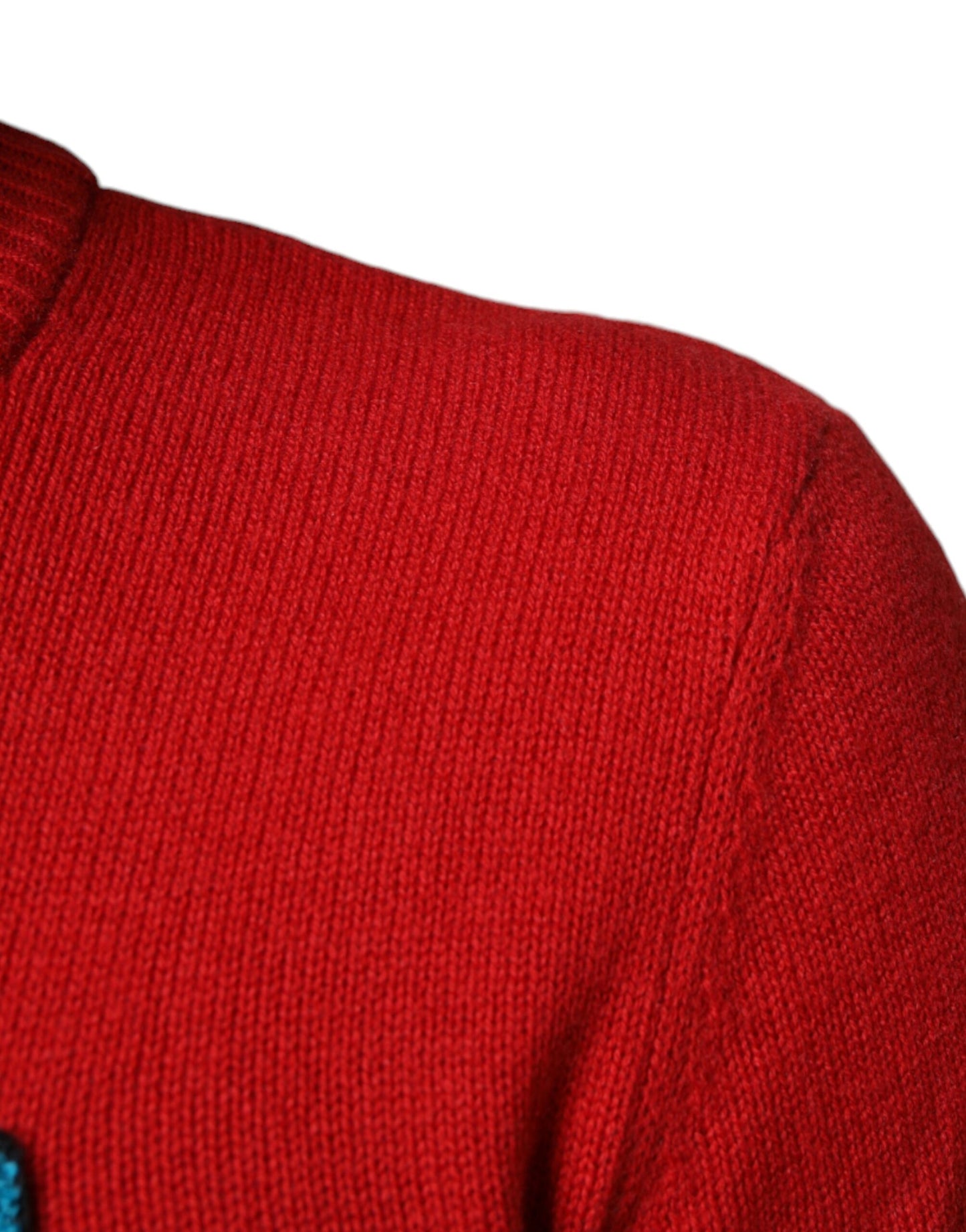 Sudadera de cuello redondo de lana "Soy el Rey" de Red I'm The King