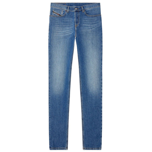 Vaqueros y pantalones de algodón azul