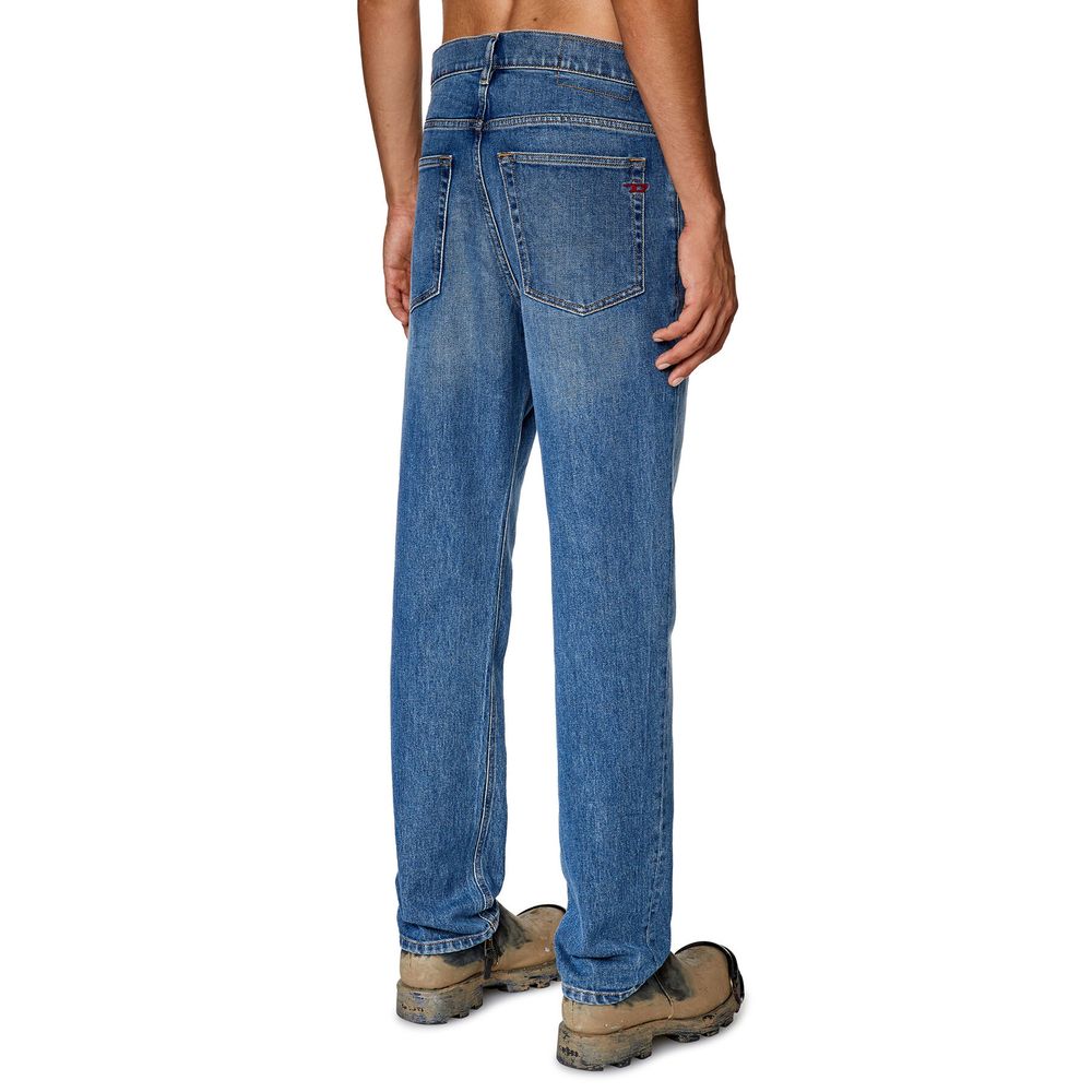 Vaqueros y pantalones de algodón azul