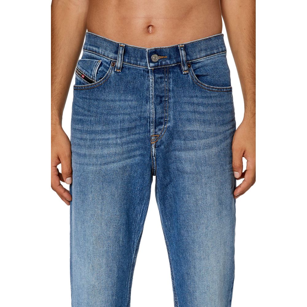 Vaqueros y pantalones de algodón azul