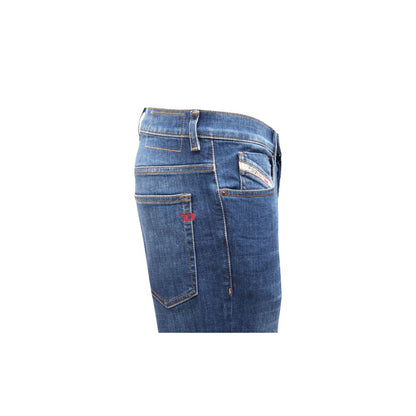 Vaqueros y pantalones de algodón azul