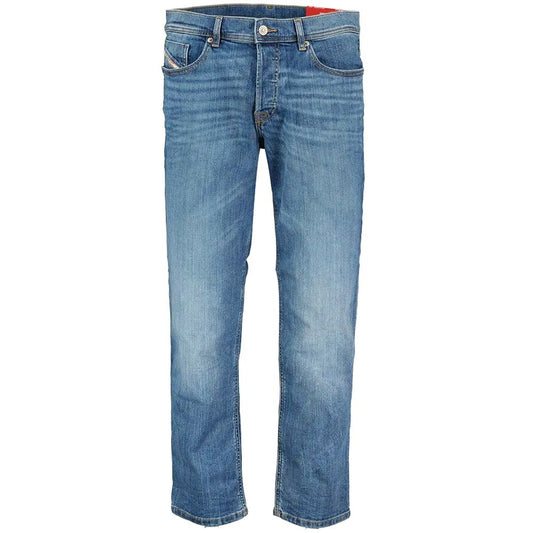 Vaqueros y pantalones de algodón azul