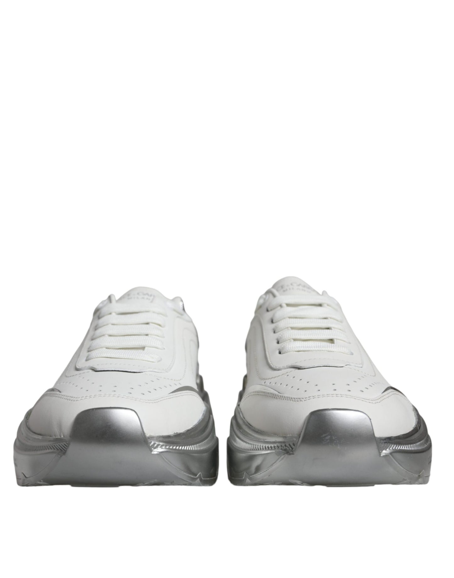 Zapatillas deportivas bajas Daymaster blancas y plateadas