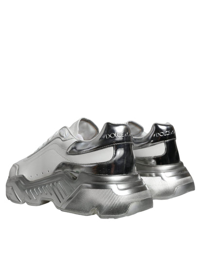 Zapatillas deportivas bajas Daymaster blancas y plateadas