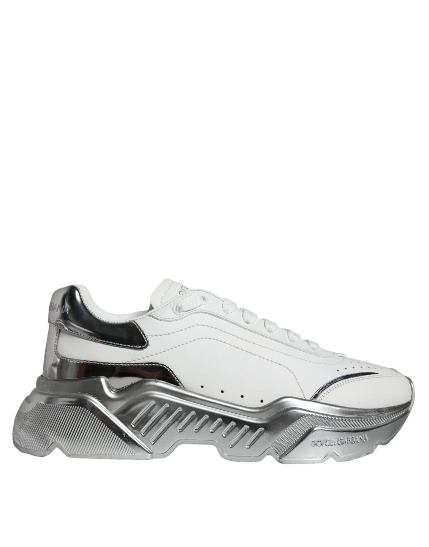 Zapatillas deportivas bajas Daymaster blancas y plateadas