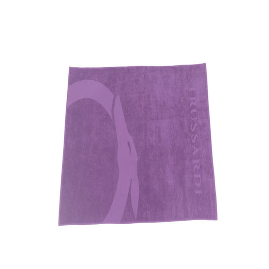 Toalla de playa de algodón morado para hombre