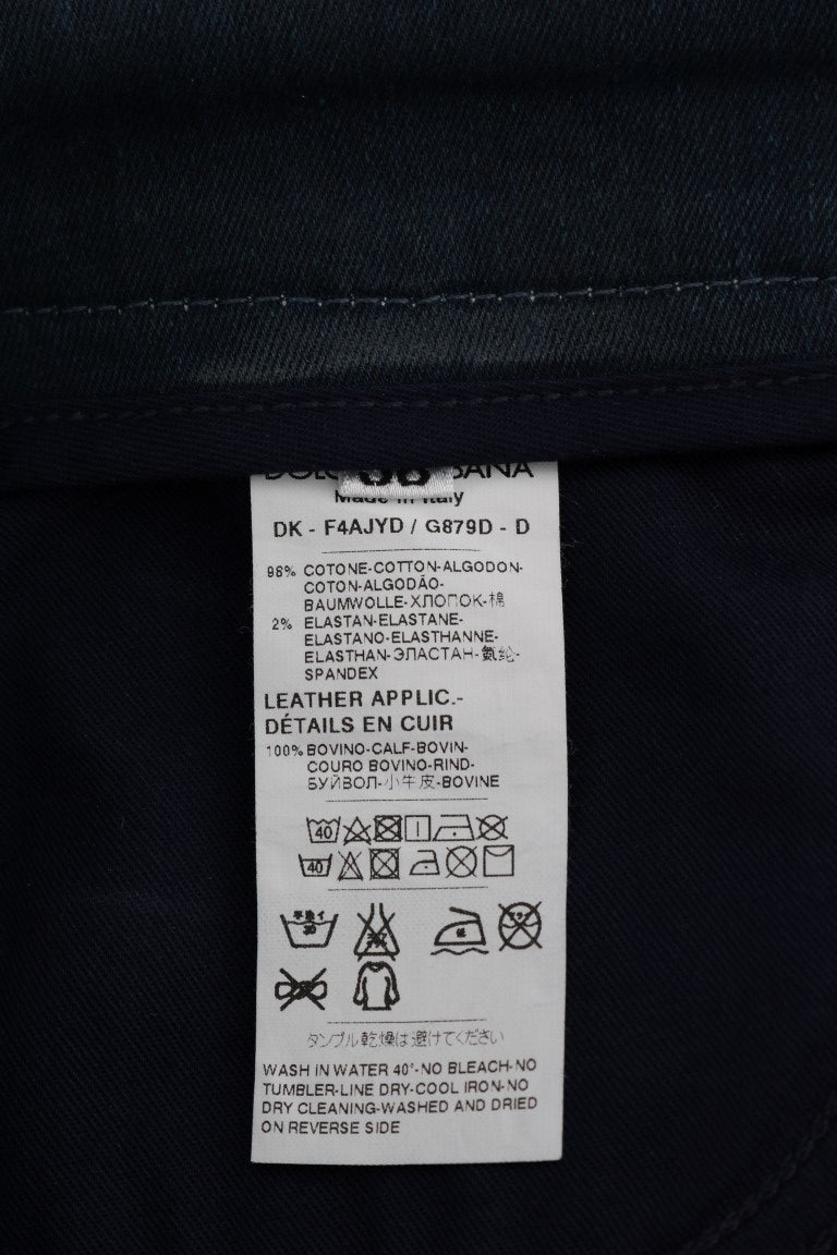 Minifalda vaquera azul chic