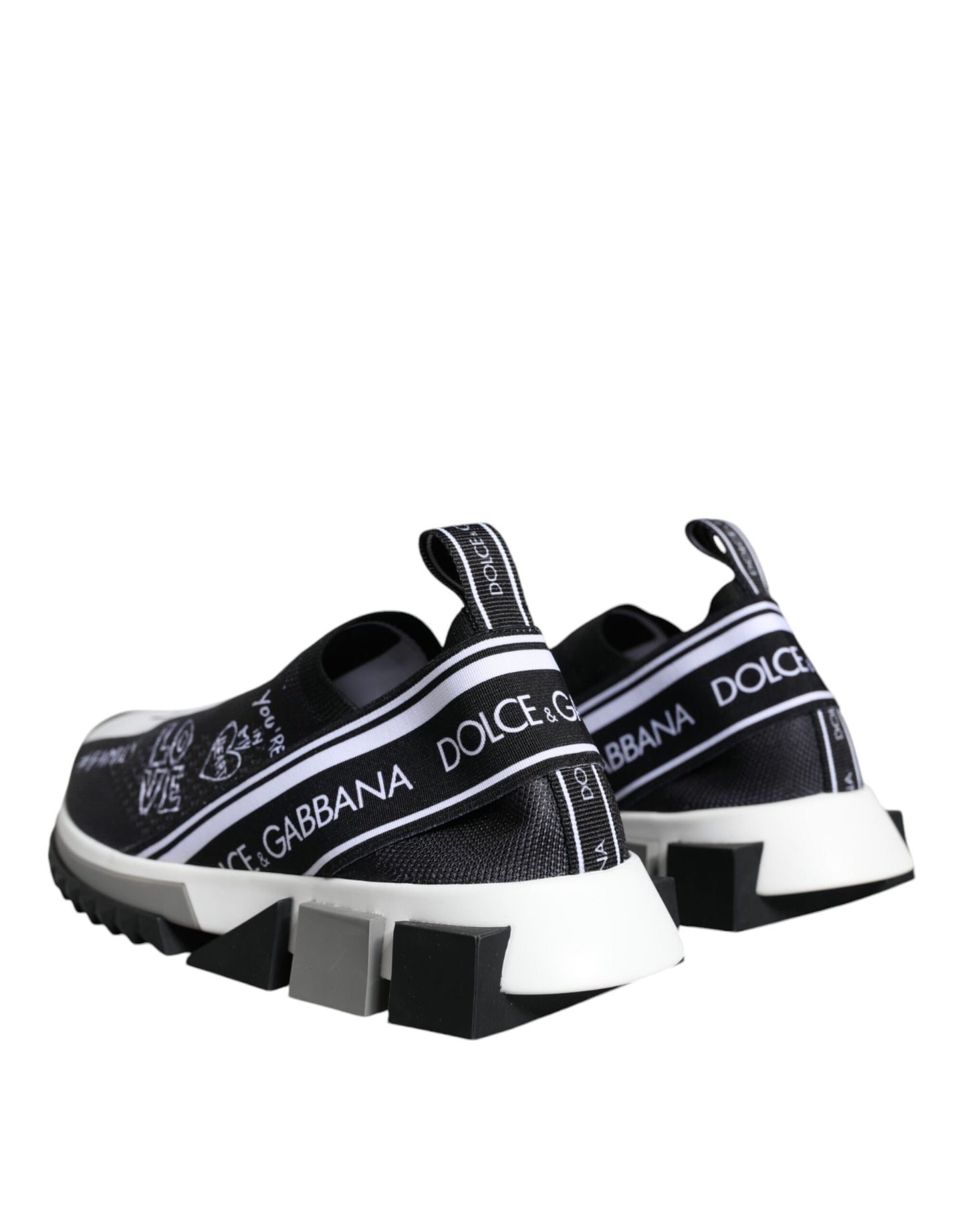 Zapatillas deportivas bajas Sorrento en blanco y negro