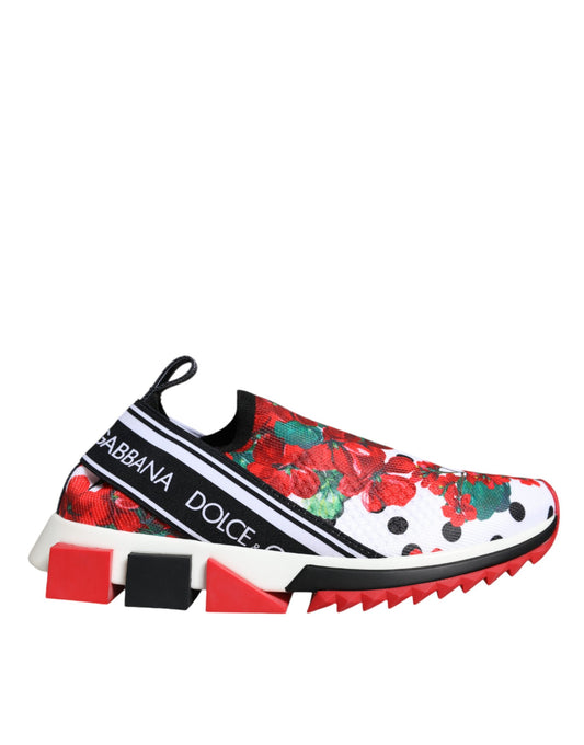 Zapatillas Sorrento con geranio multicolor