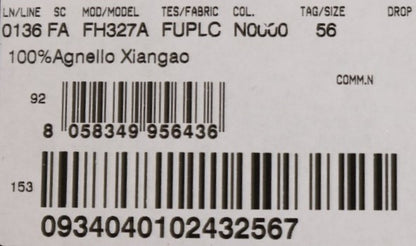 Elegante gorro de piel Xiangao negro