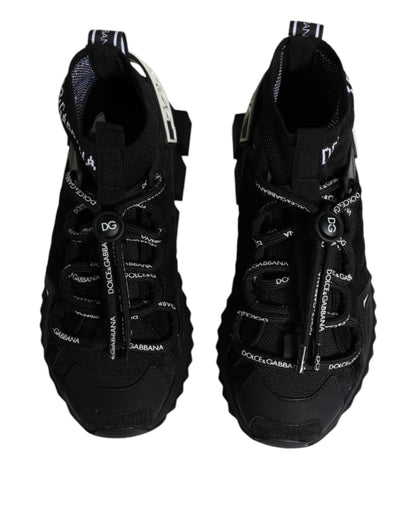 Zapatillas deportivas negras con logo de calcetines Sorrento