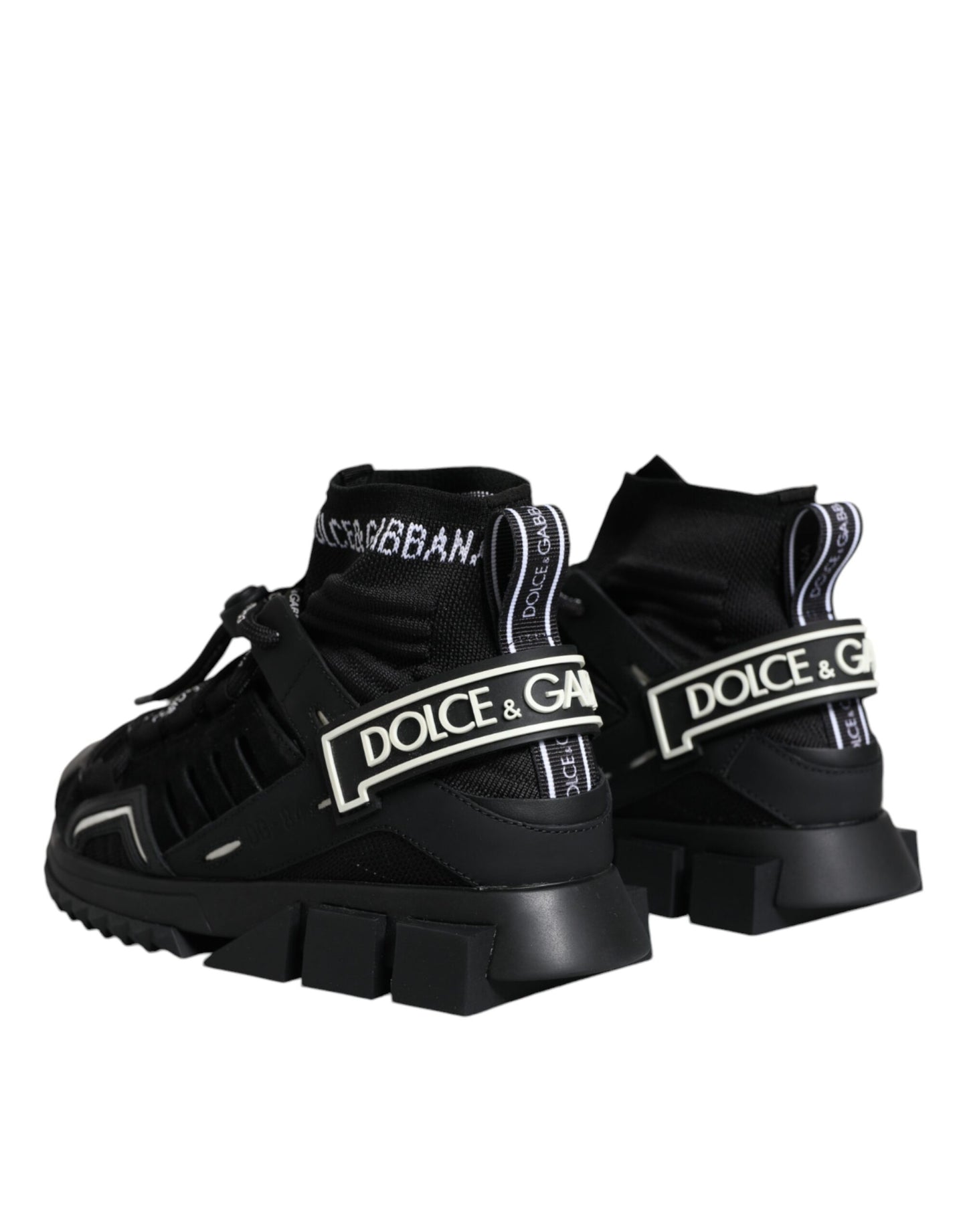 Zapatillas deportivas negras con logo de calcetines Sorrento