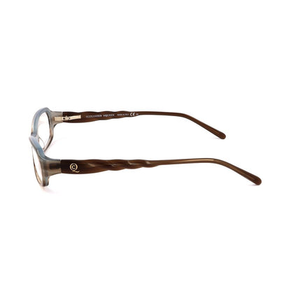 Monturas de acetato marrón