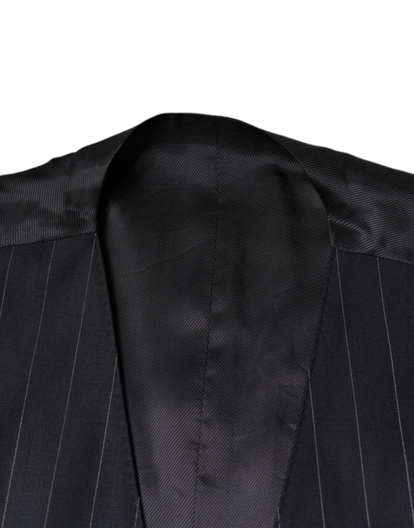 Chaleco de cuero negro para vestir formal