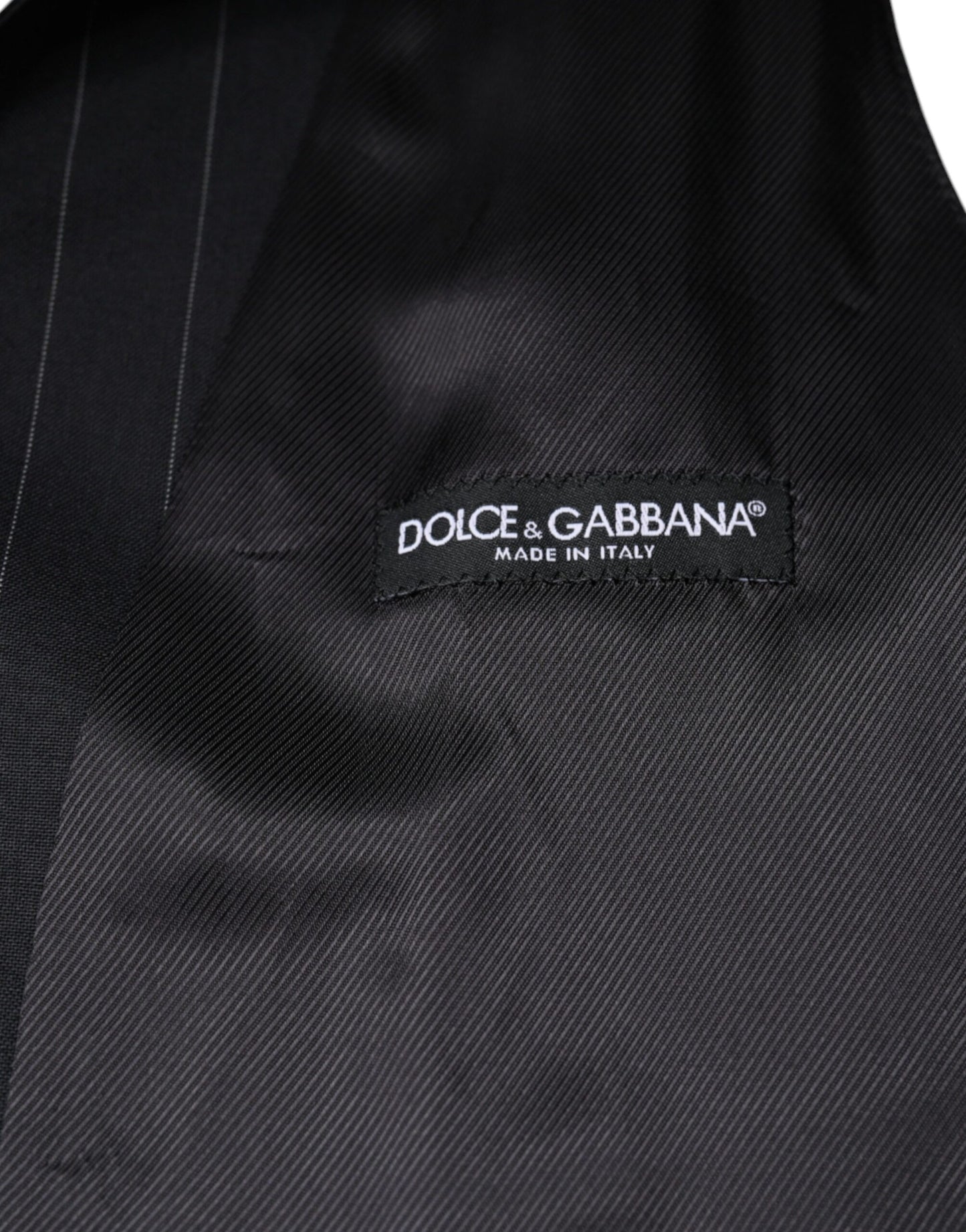 Chaleco de cuero negro para vestir formal