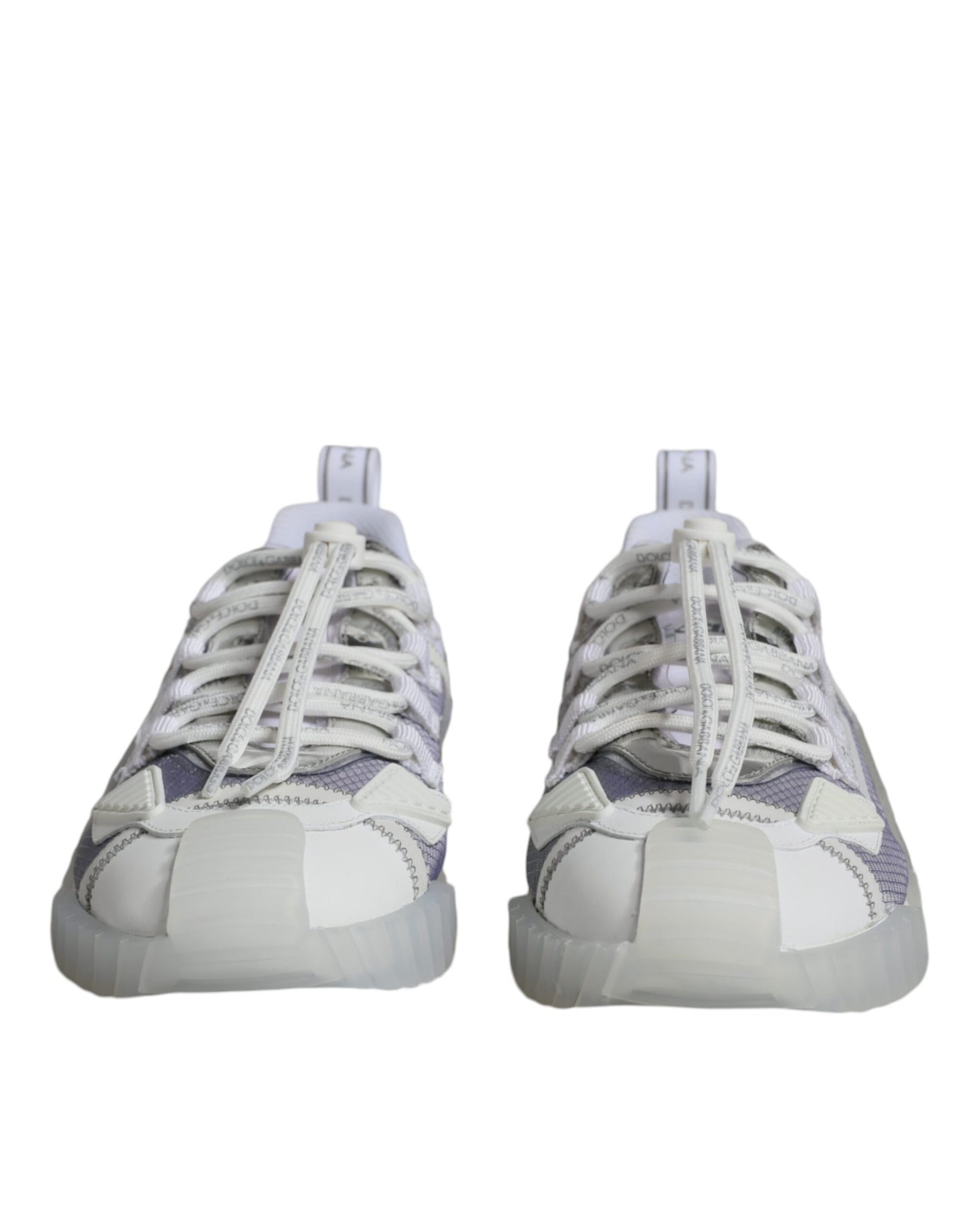 Zapatillas deportivas bajas NS1 blancas y plateadas