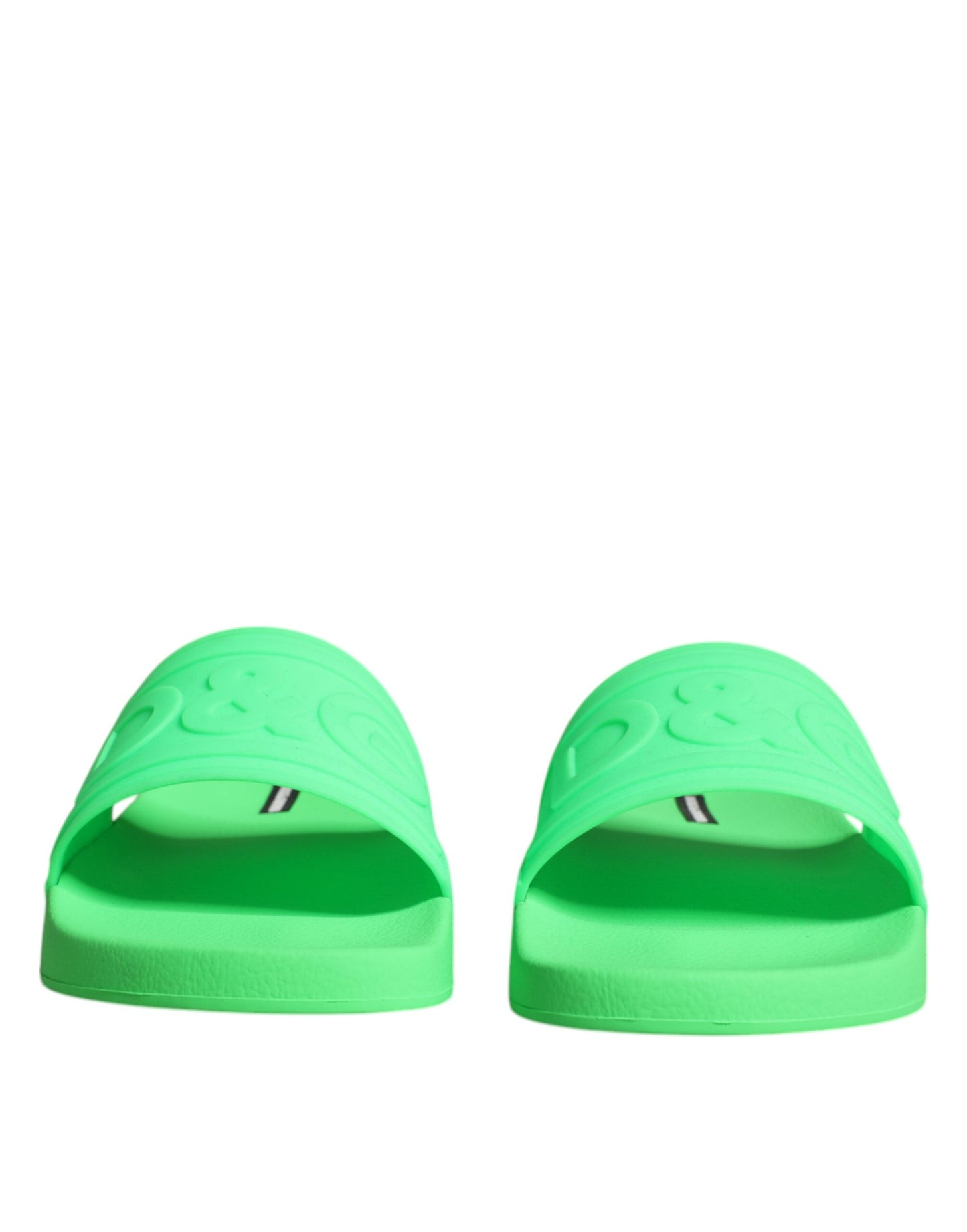 Sandalias de cuero verde para playa
