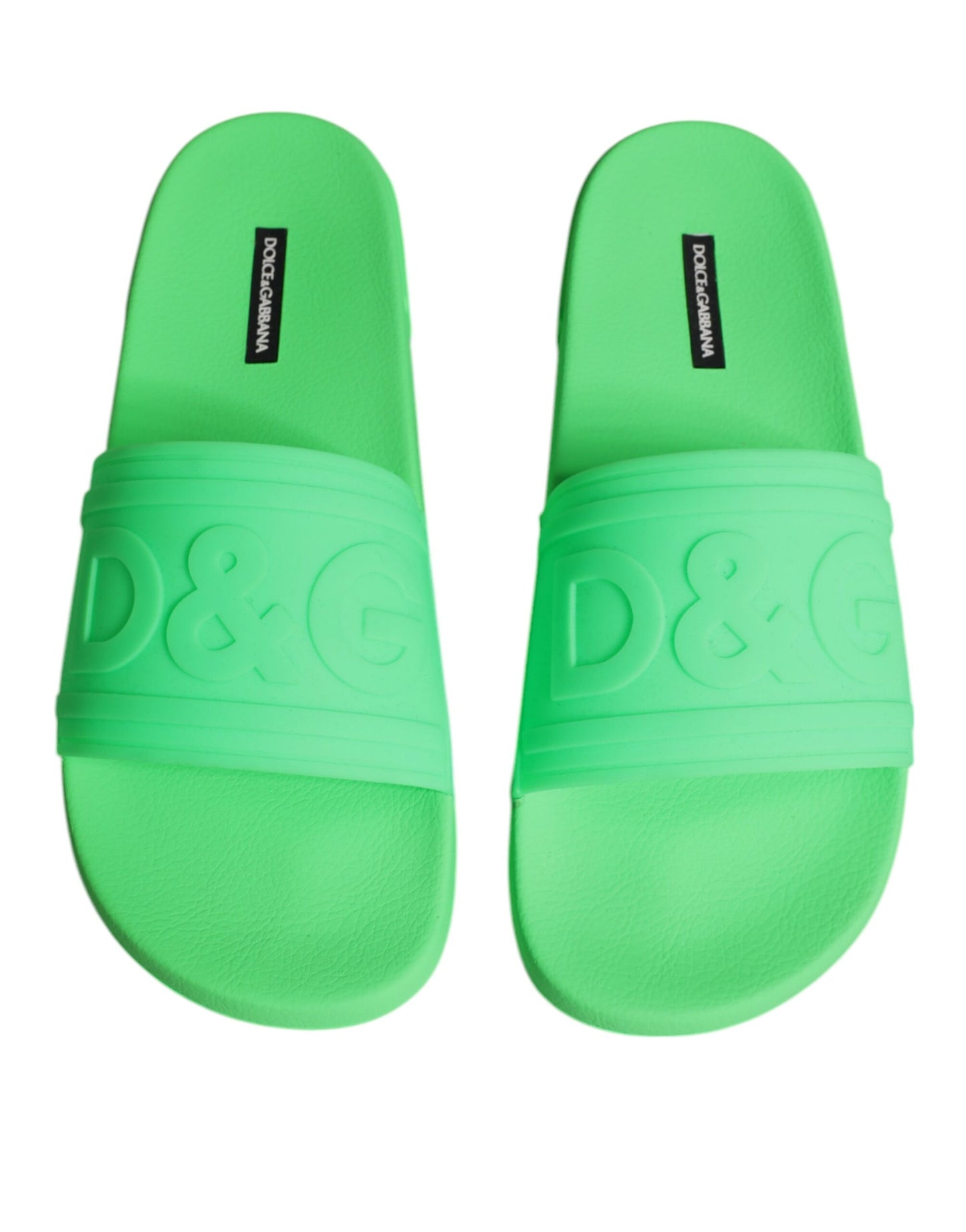 Sandalias de cuero verde para playa