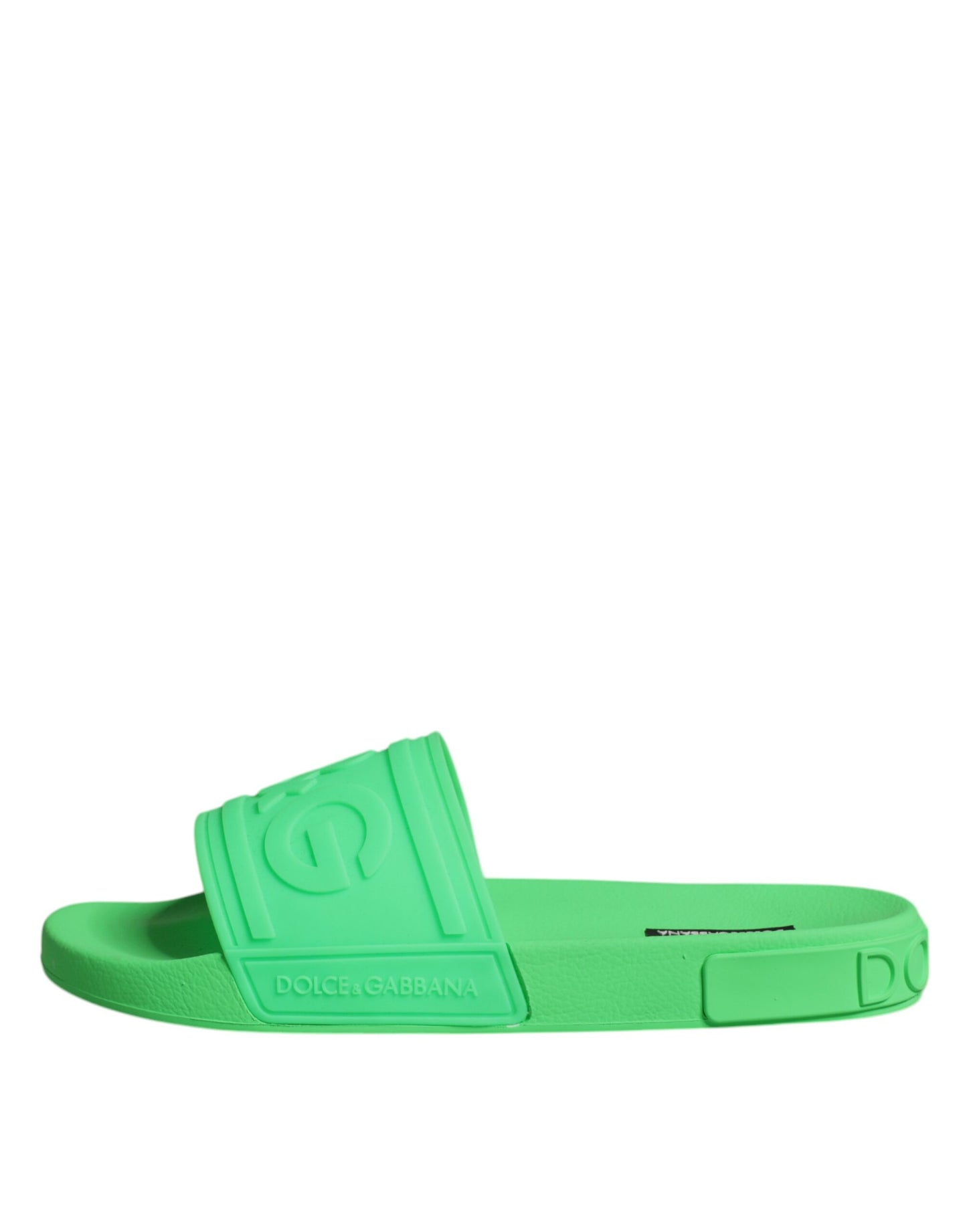 Sandalias de cuero verde para playa