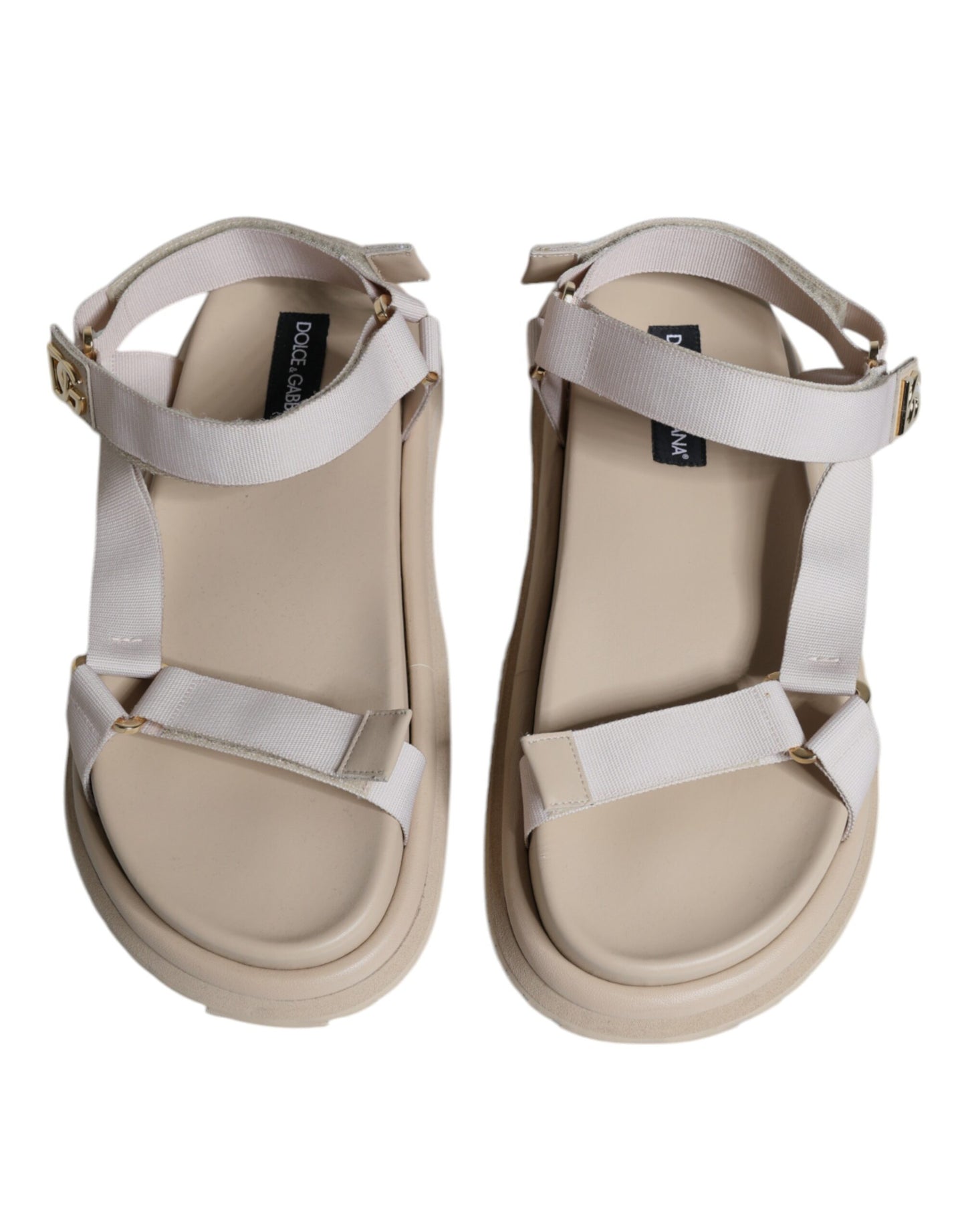 Sandalias de hombre con tiras Devotion de napa beige