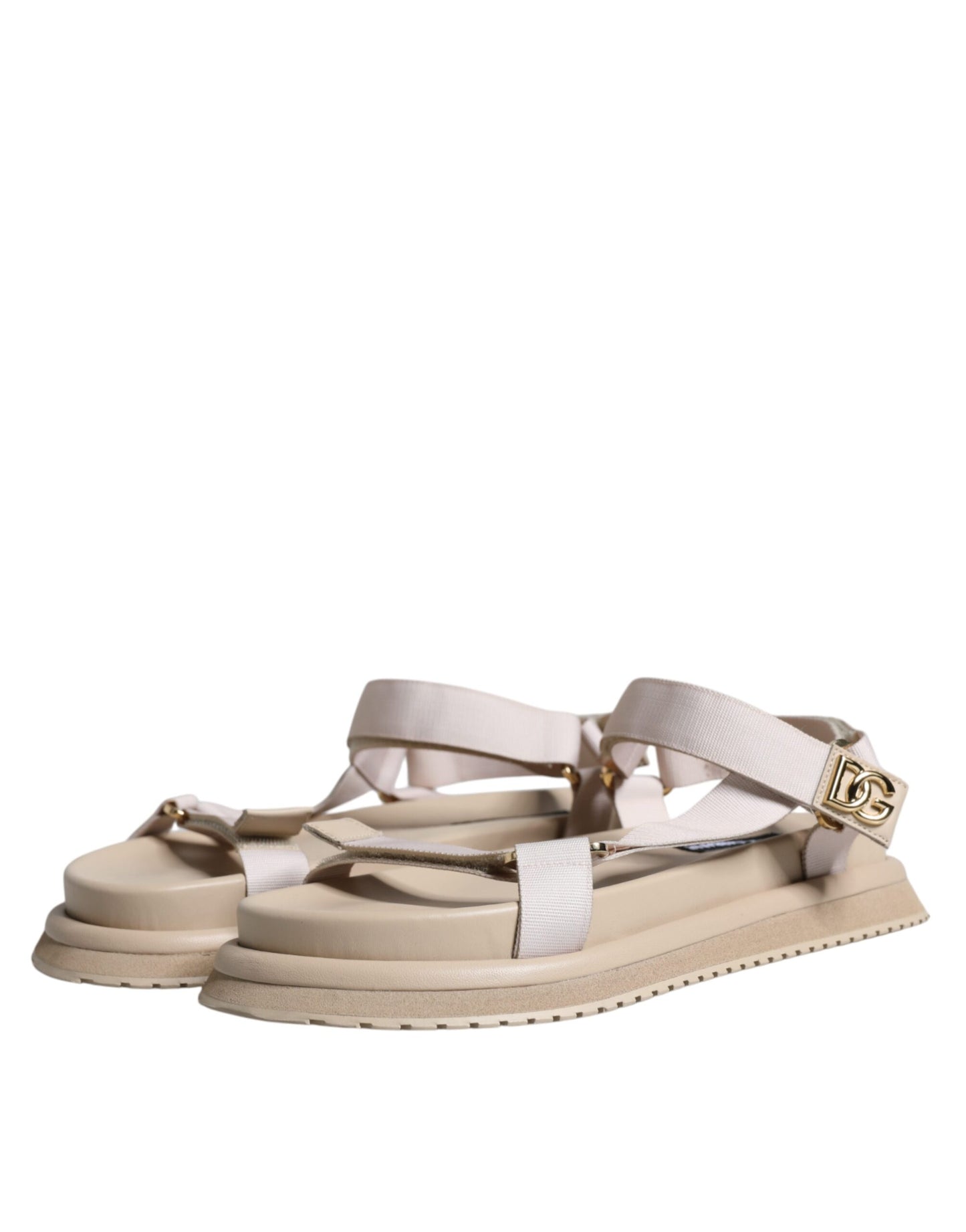 Sandalias de hombre con tiras Devotion de napa beige