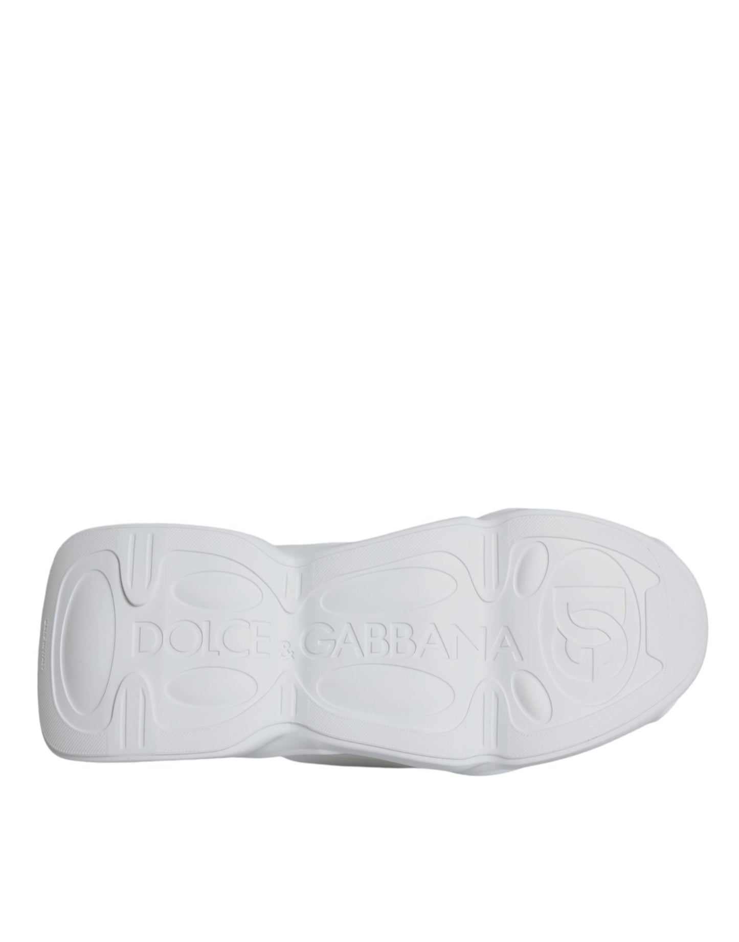 Zapatillas bajas de tela acolchada blanca